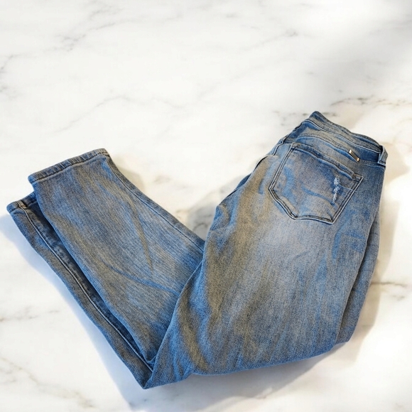 KanCan Denim - Kancan canton high rise mom jeans distressed